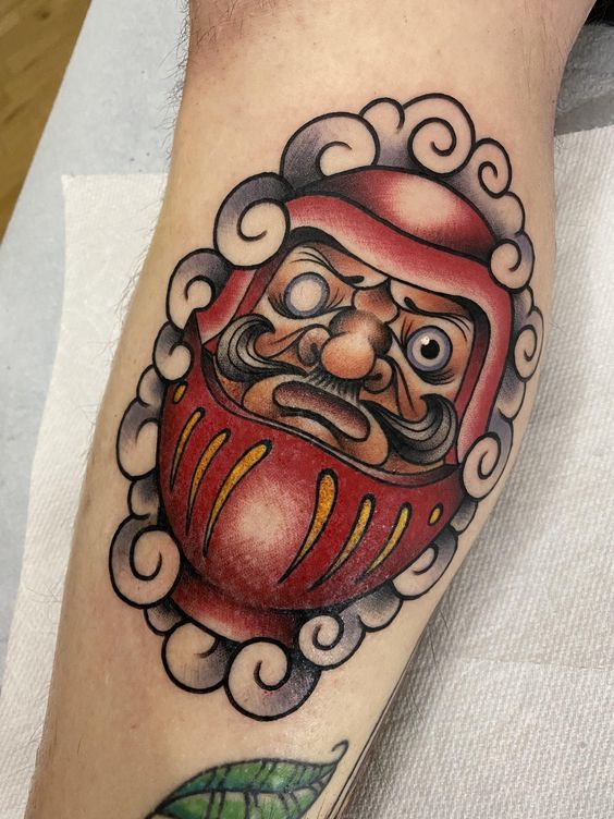 Ý nghĩa hình xăm búp bê Daruma Doll Nhật Bản nguồn gốc và thiết kế